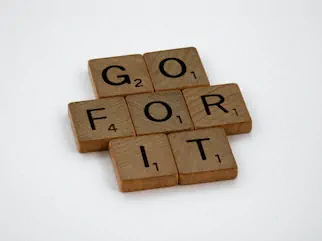 scrabble saying go for it